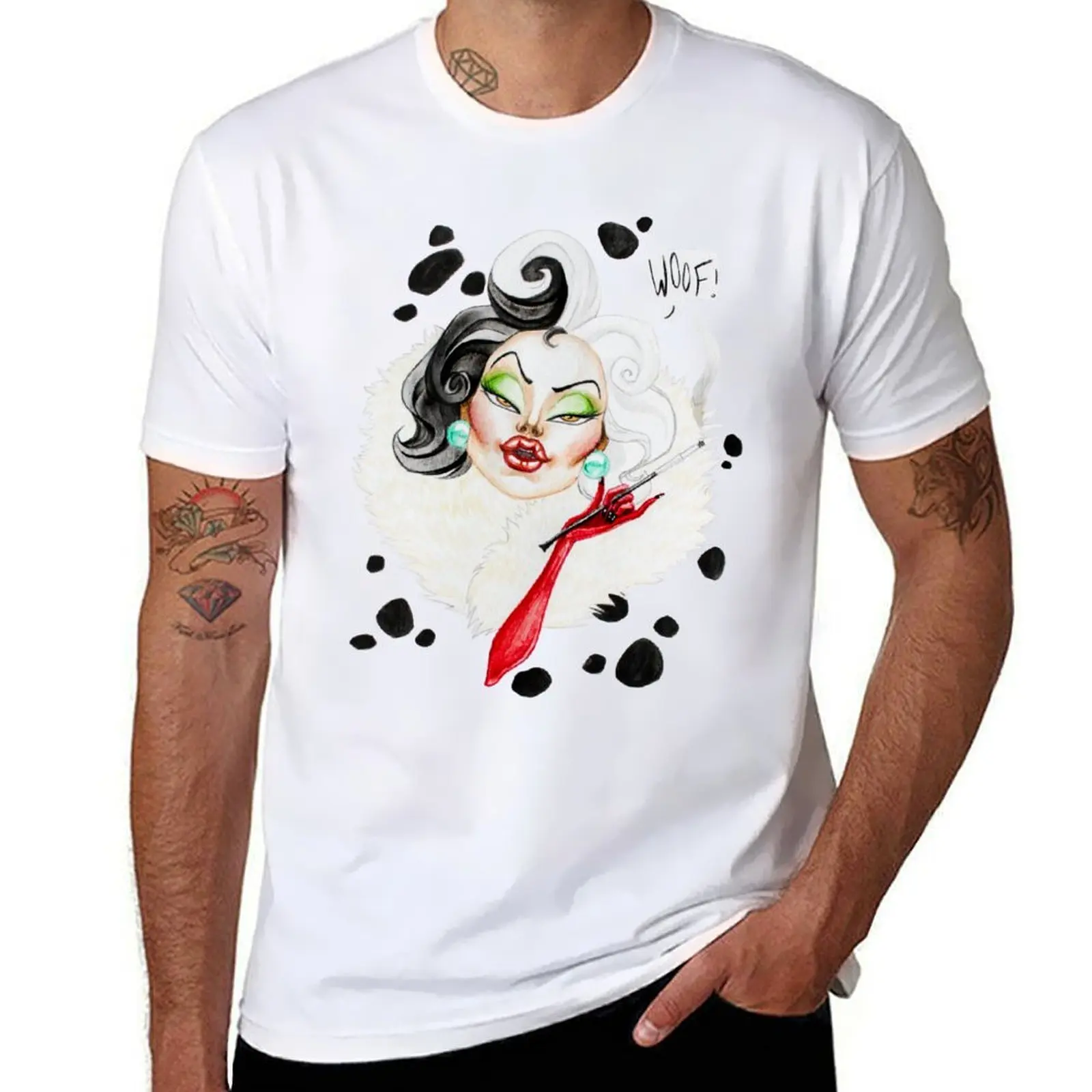 

Уот! Футболка, мужская футболка с индивидуальным принтом, летняя футболка