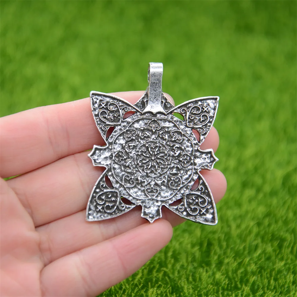 Nostalgia Russia Star Kolovrat Slavic Pendant Symbols Amulet Protection Wicca Charms Necklaces & Pendants