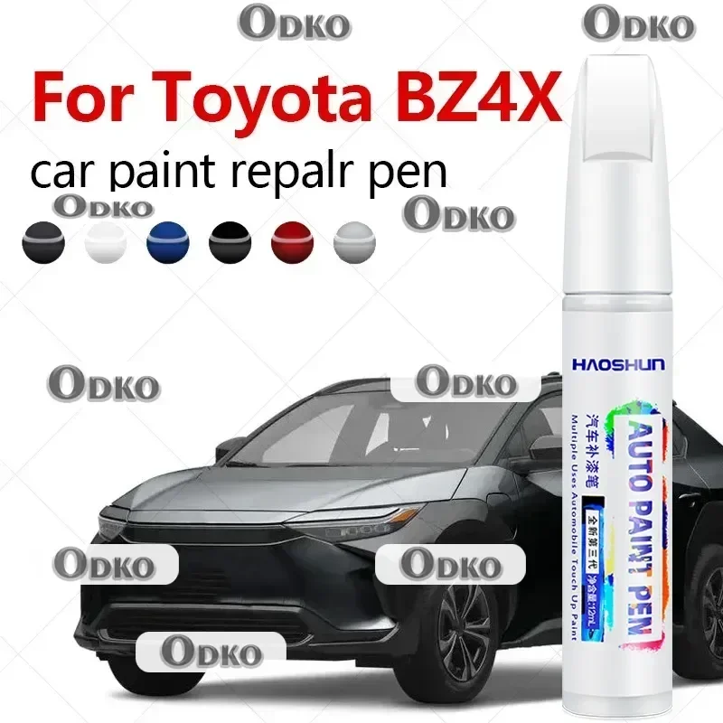 For Toyota BZ4X 2021-2025 AXA10 Paint Repair Pen Touch Up Scratch Remover DIY Auto Accessories Black White Silver Gray Blue Red