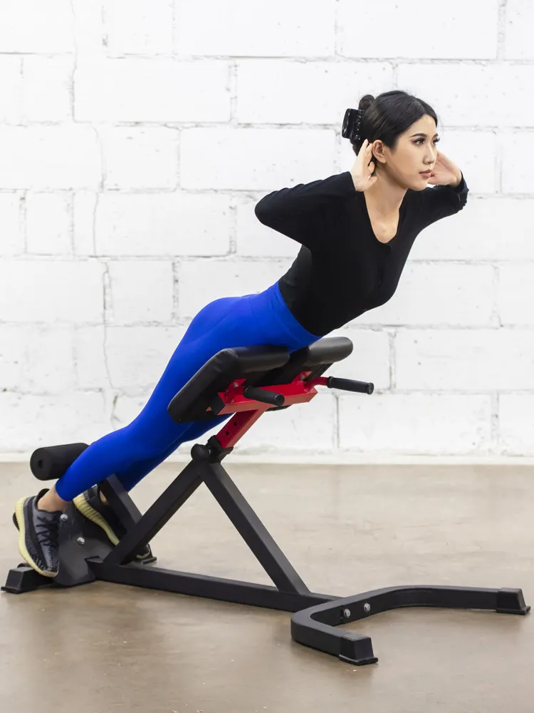 

Adjustable Roman Chair | Goat Bridge and Supine Glute Training Chair | Lateral Flexion, Oblique, and Lower Back Training