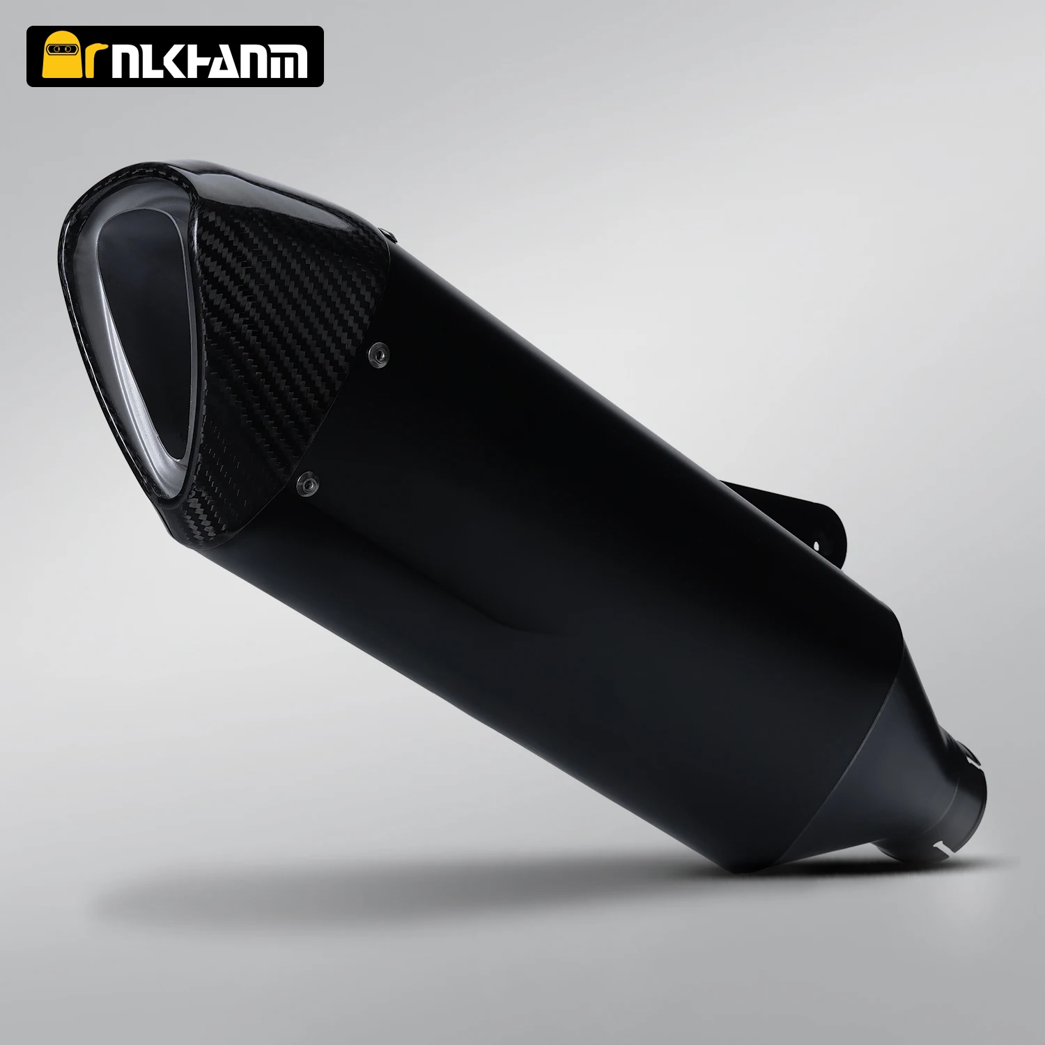 Uitlaatsysteem modificatie carbon fiber cover uitlaatdemper voor S1000R S1000RR 60mm motorfiets