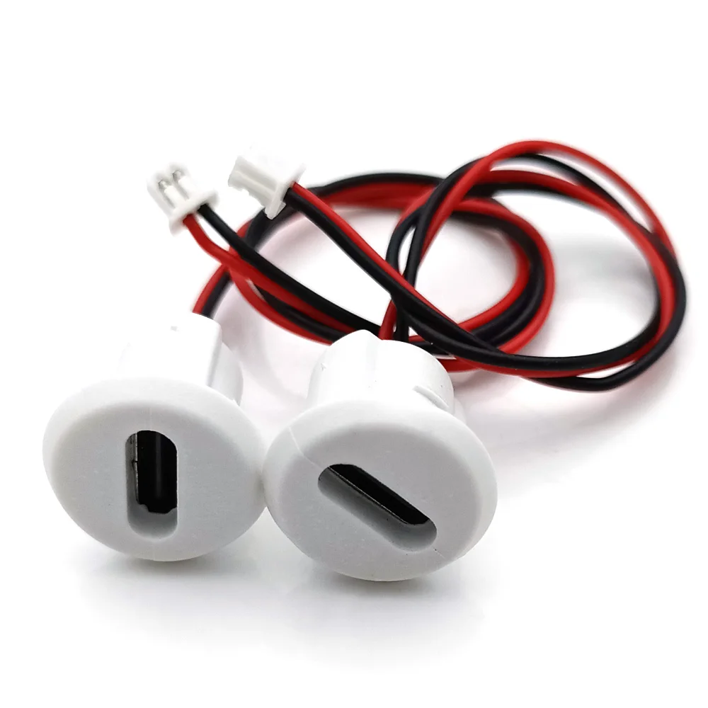 USB C To 1.25mm 2Pin charging socket USB TYPE-C female Jack type C waterproof Cable charging socket with 1.25mm terminal