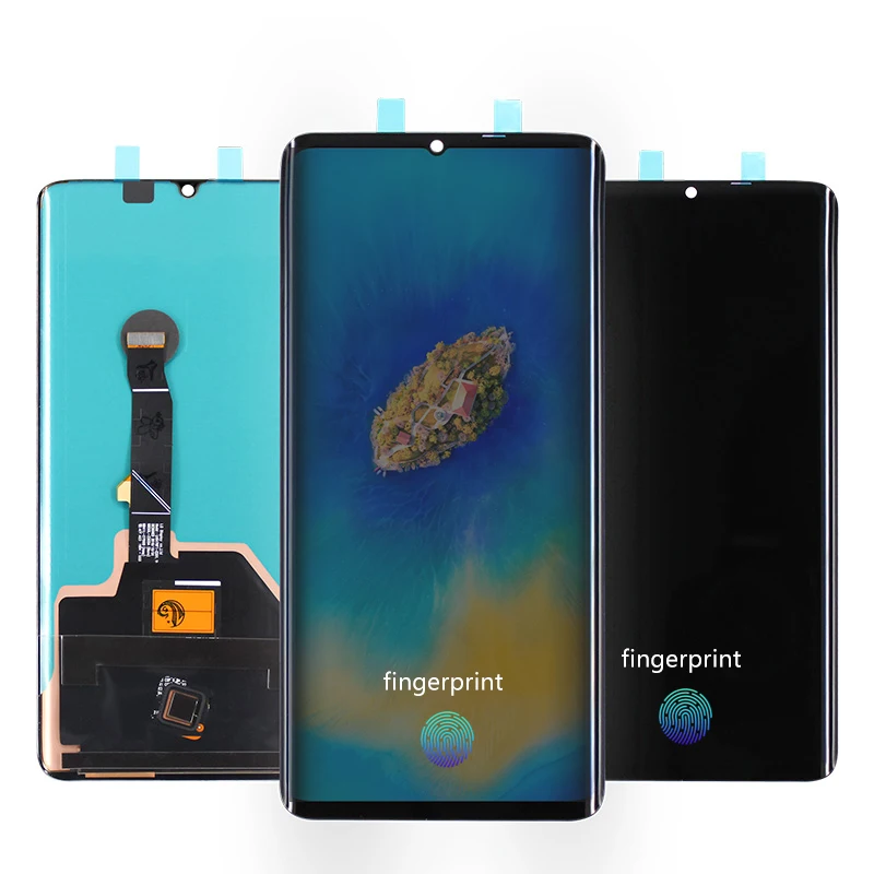 Original Lcd Display For Huawei P30 Pro With Fingerprint Touch Screen For L29 L09 L04 AL00 ALO TL00 LCD+Frame Replacement Parts