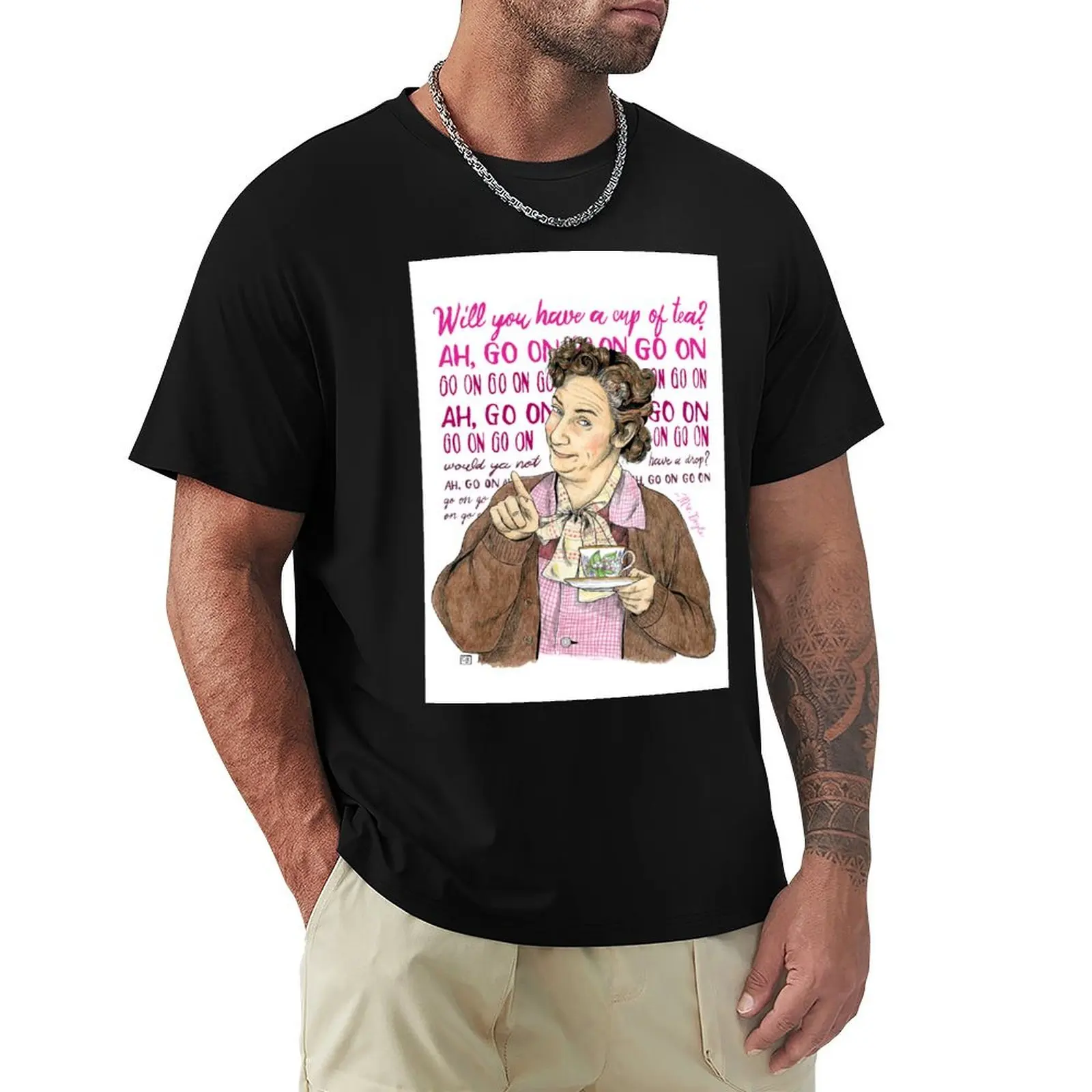 

Mrs. Doyle Ah Go On T-Shirt Big and Tall Short Sleeve Tee