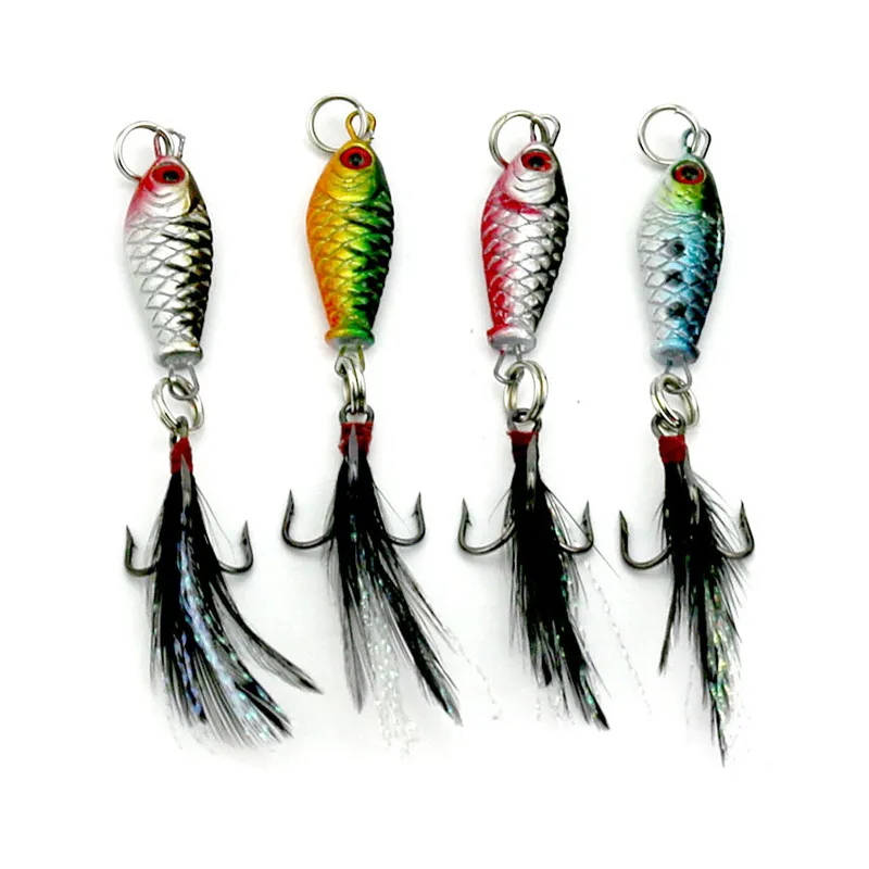 1~10PCS Minnow Fishing Lures Bass Crankbait 4# Hooks Tackle Crank Baits Tackle Tool Fishing Accessories