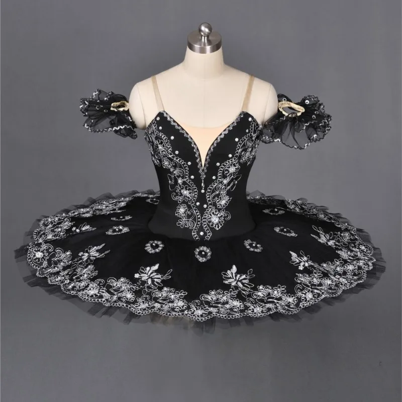 Professional Custom Size MOQ 1PCS Girls Classical Blue Ballet Tutu Costume
