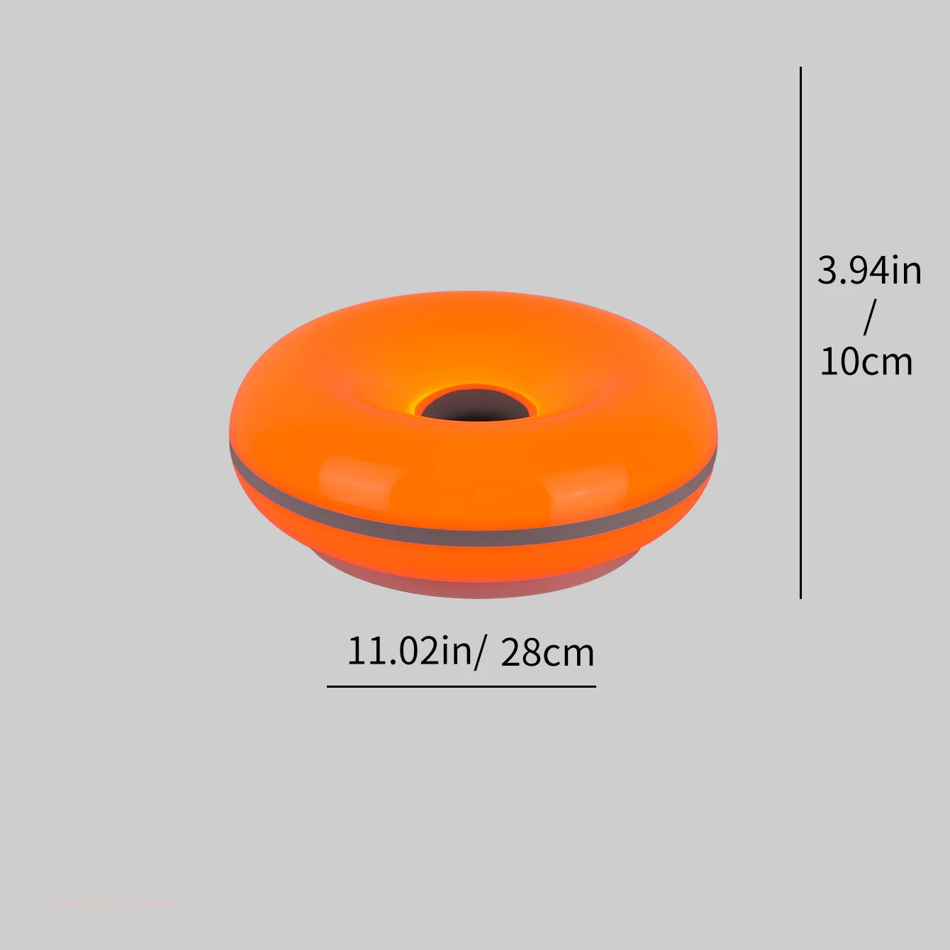 Bauhaus tafellamp USB-stekker slaapkamer bedlampje woonkamer eetkamer decoratie donut omgevingslicht (geen glas)