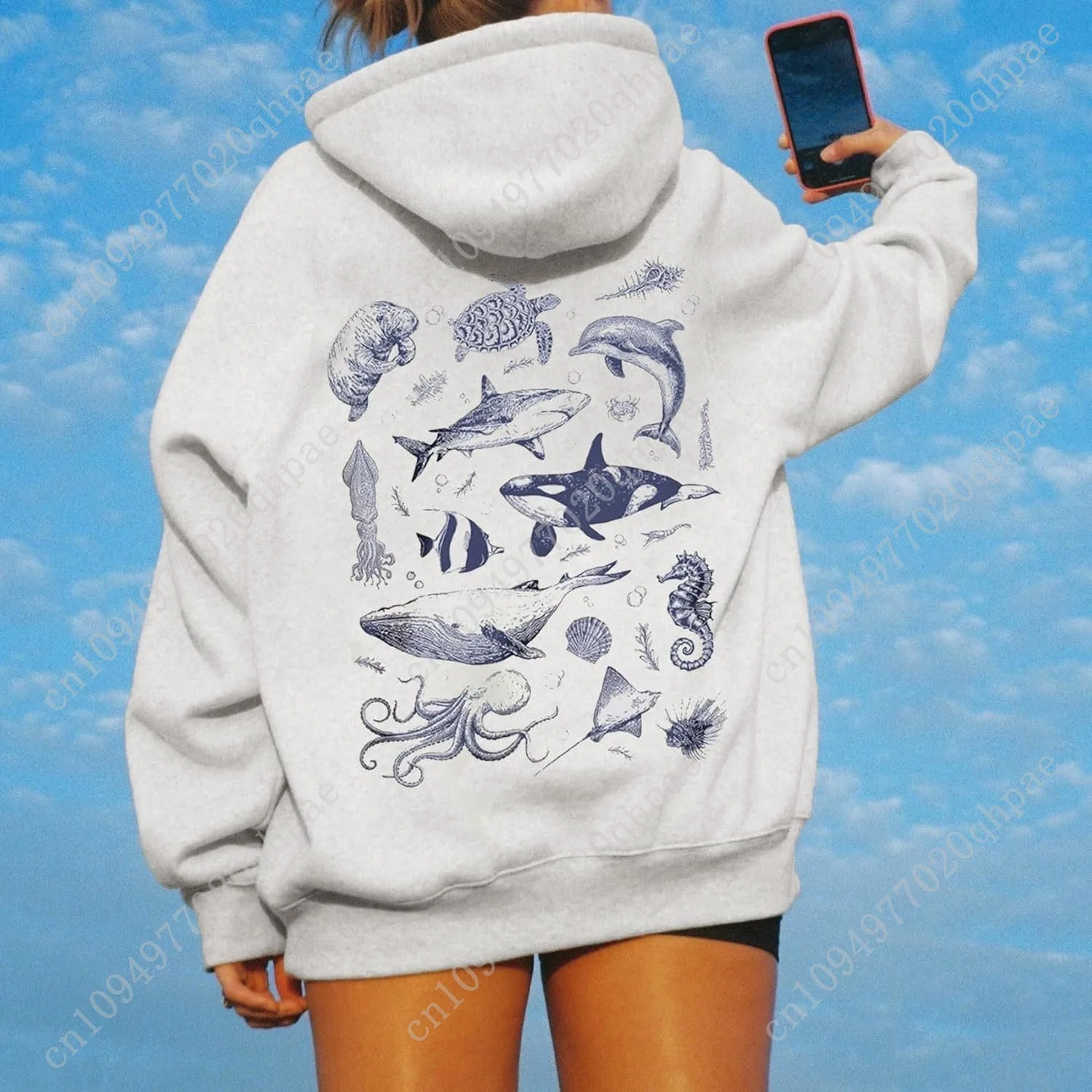 Sudaderas con capucha lindas para niñas adolescentes y mujeres Y2k, sudadera extragrande con gráfico floral, ropa estética de muy buen gusto de manga larga