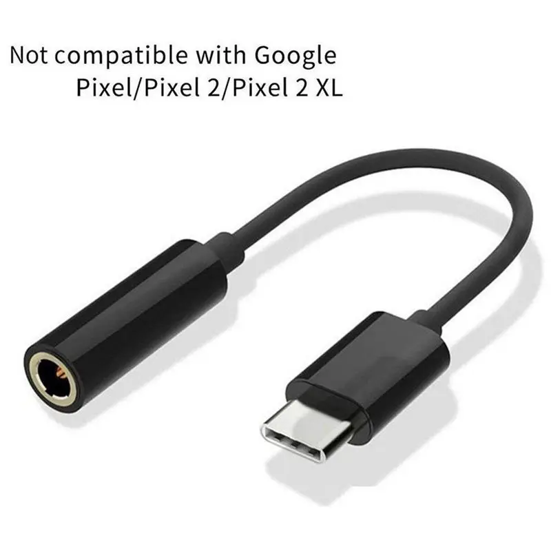 USB C to 3.5ヘッドフォンジャックケーブルアダプター、タイプ3.1オスポート、ステレオ、メス、ヘッドフォンアダプター