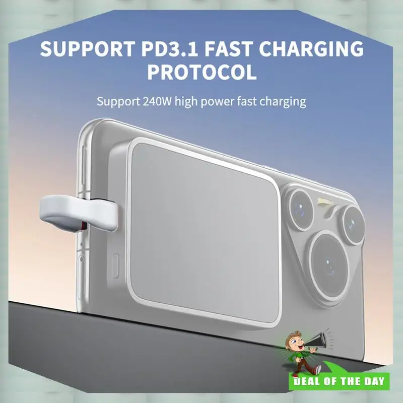 24-Hour Delivery Fast Charging 240W USB Type C Cable 90° Double Ended Short 40Gbps PD3.1 For  Laptop Phone Tablet Mobile