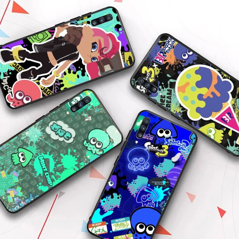 Game Splatoon 3 Phone Case For Samsung A 10 11 12 13 20 21 22 30 31 32 40 51 52 53 70 71 72 73 91 13 shell