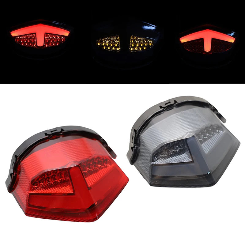 

Для Honda CBR1000RR CBR 1000 RR 2017 2018 2019-2025 задний фонарь мотоцикла, стоп-сигналы, встроенный светодиодный стоп-сигнал