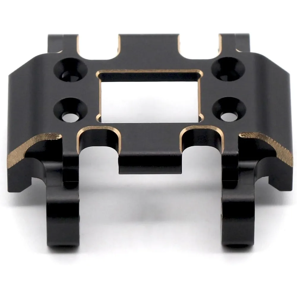 Redcat Ascent 18 27g Black Coating Brass Skid Plate for 1/18 RC Crawler Redcat Ascent 18 Upgrades Parts