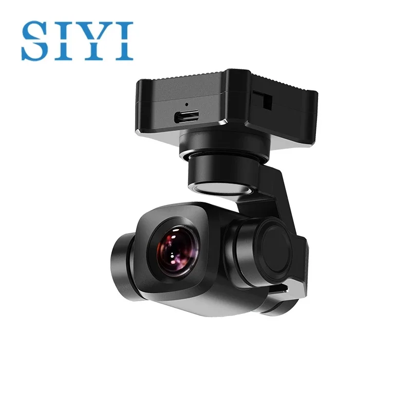 SIYI A8mini Gimbal Camera 4K 8MP 6X Digital Zoom Starlight Night Vision 3-Axis Mini UAV Pod for FPV Drone Inspection