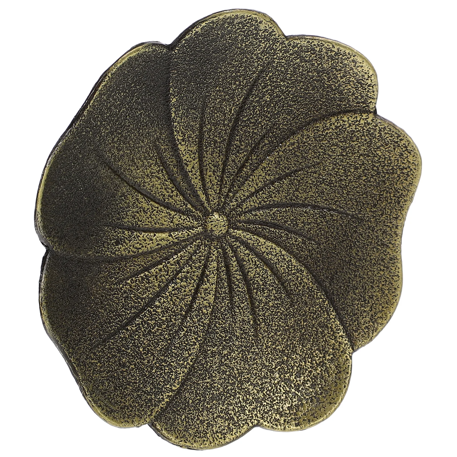 

Calligraphy Brush Washer Bronze Cherry Blossom Metal Craft Handpolished Ink Dish For Calligraphy Practice Sumi Drawing