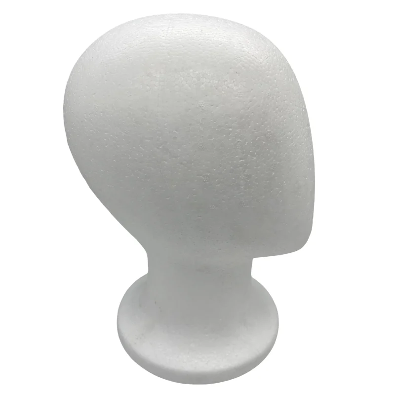 High Mannequin Head Polystyrene Foam Display Rack