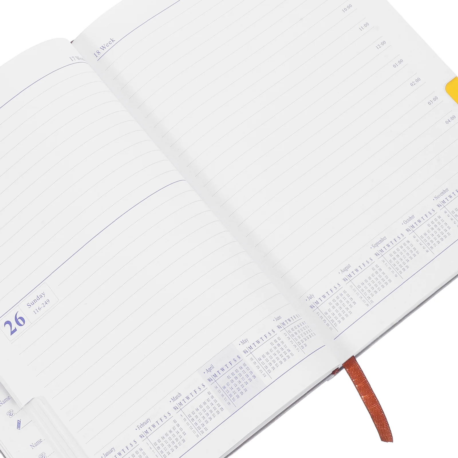 2026 Daily Planner Notebook Calendar Agenda Book Home Office Scheduling Academic Weekly Monthly Task Organizer Undated Journal