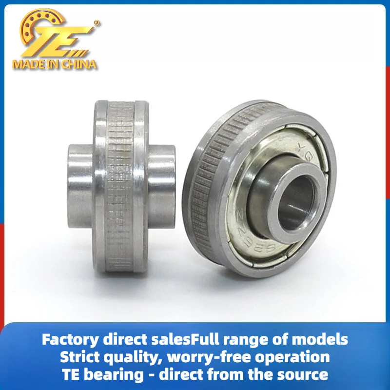Non-standard bearings outer rings and inner rings with elevated carbon steel deep groove ball bearings measuring 6*19*6mm