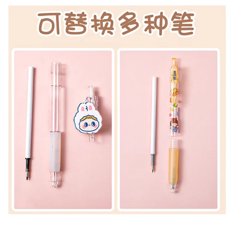 20 stücke neutraler Stift Ersatz kern schwarze Tinte Refil Nadel rohr Kugel Typ Feder Schreibwaren