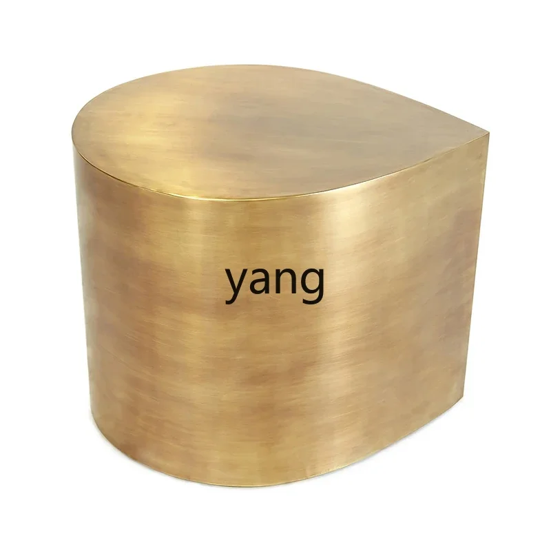 LMM removable living room sofa small coffee table light luxury high-end metal corner table