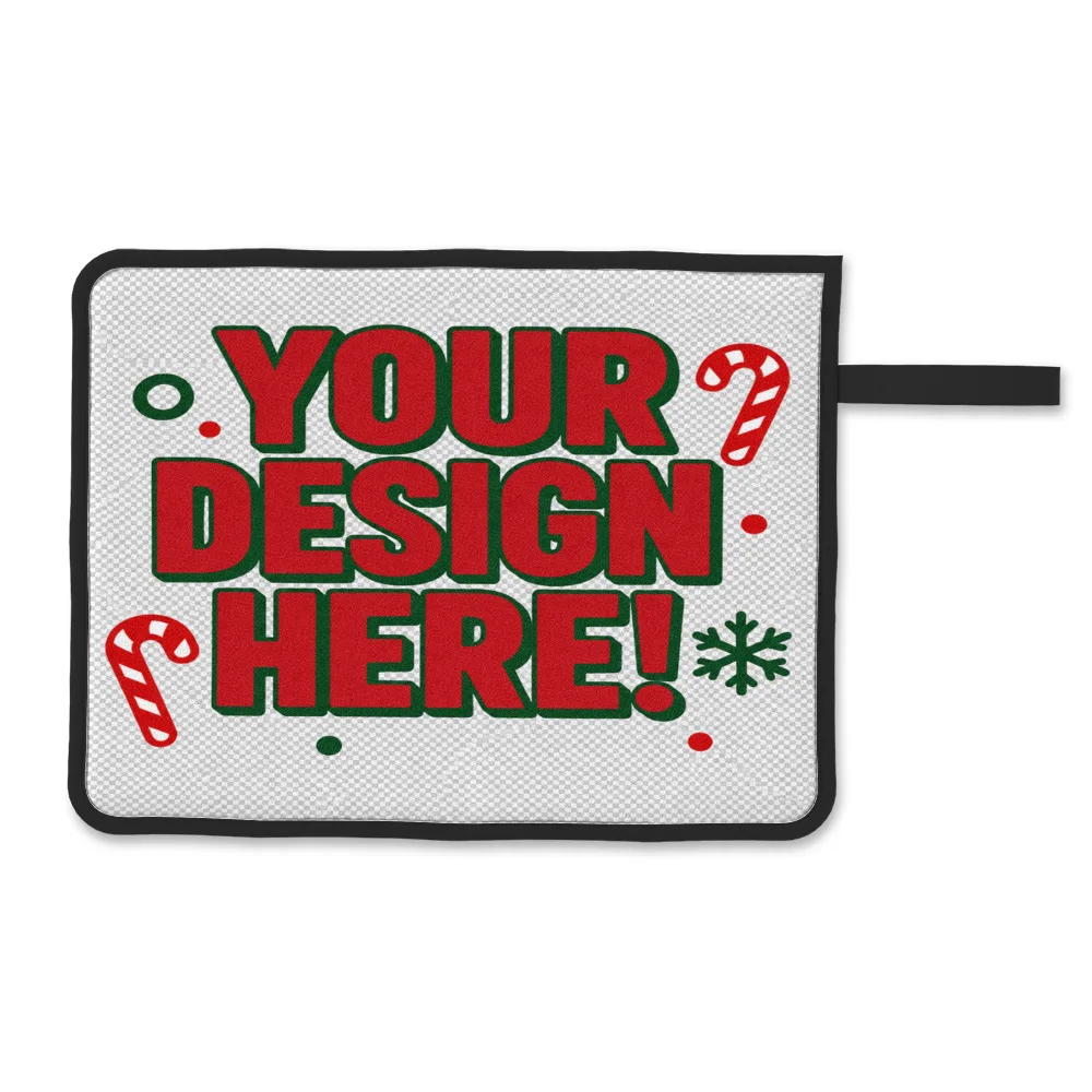 Custom Outdoor Seat Pad Cushion with Photo Logo Text Portable Cushion with Hooks for Camping Hiking Fishing Stadium Beach Picnic