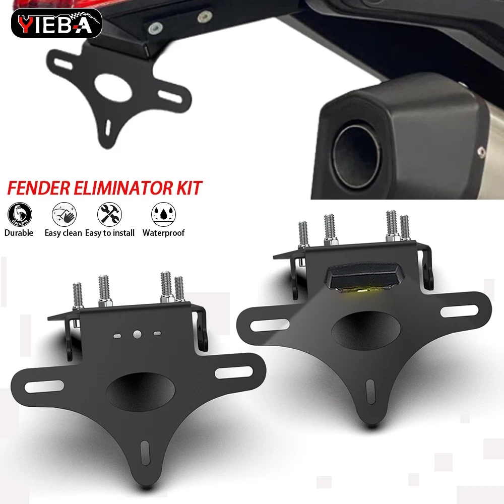 

Rear Tail Tidy Fender Eliminator License Plate Holder Bracket For DUCATI Super Sport 939 950 2017-2025 Monster 659 797 821 1200