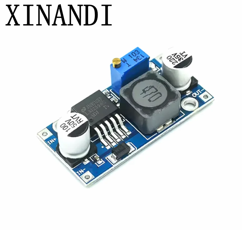 LM2596S-ADJ 3-40V DC-DC adjustable step-down Voltage regulator power supply MODULE BOARD 3A Buck Converter LM2596s LM2596