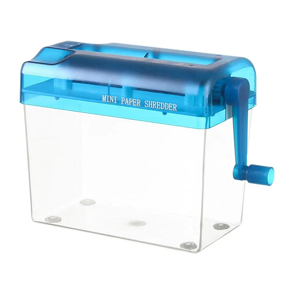 Mini Manual Shredder Paper Cutting Machine Lightweight Supplies Home Portable Teaching Machine Cutter Desktop Office R0I2