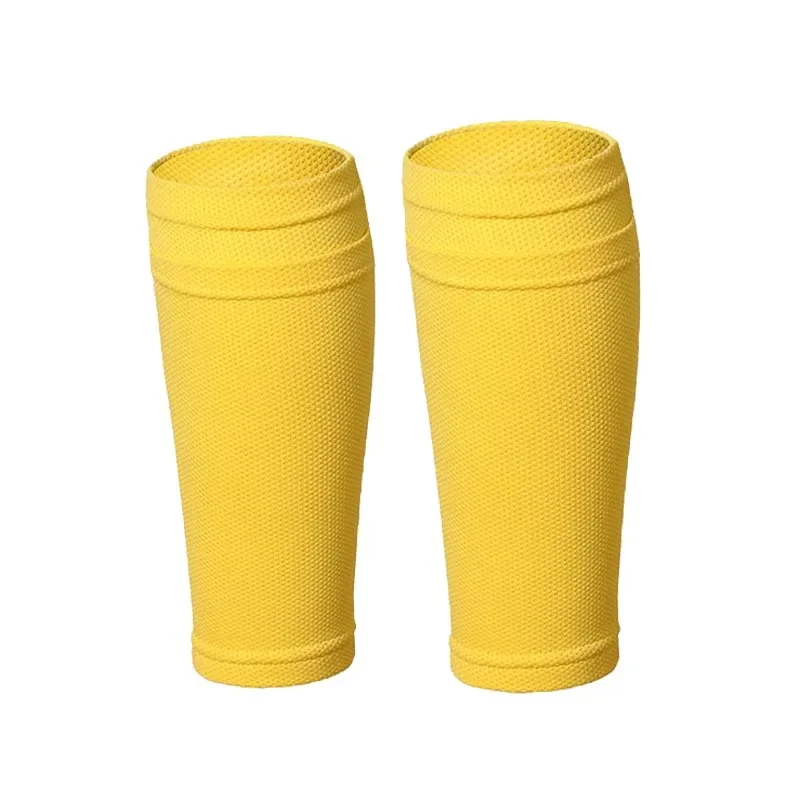 1 Pair Soccer Shin Guards Pads With Pocket Adult Kids Professional Leg Sleeves Support Football Compression Calf Equipment