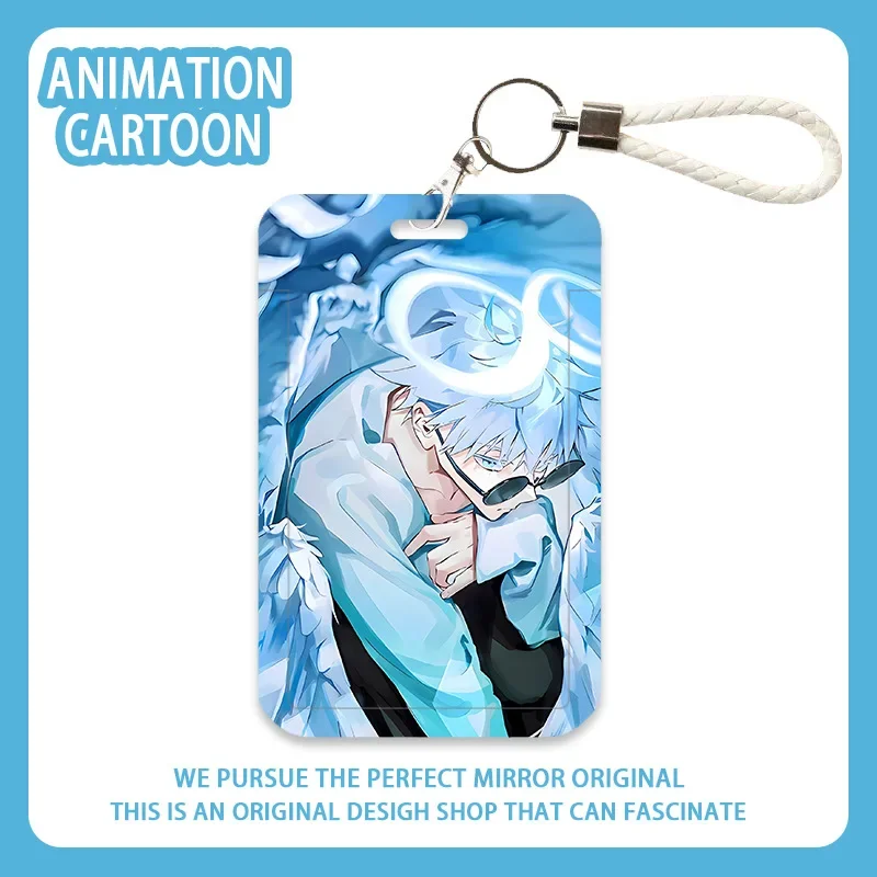 Anime Character Cartoon Pattern Card Holder Student Campus Card Protective Cover