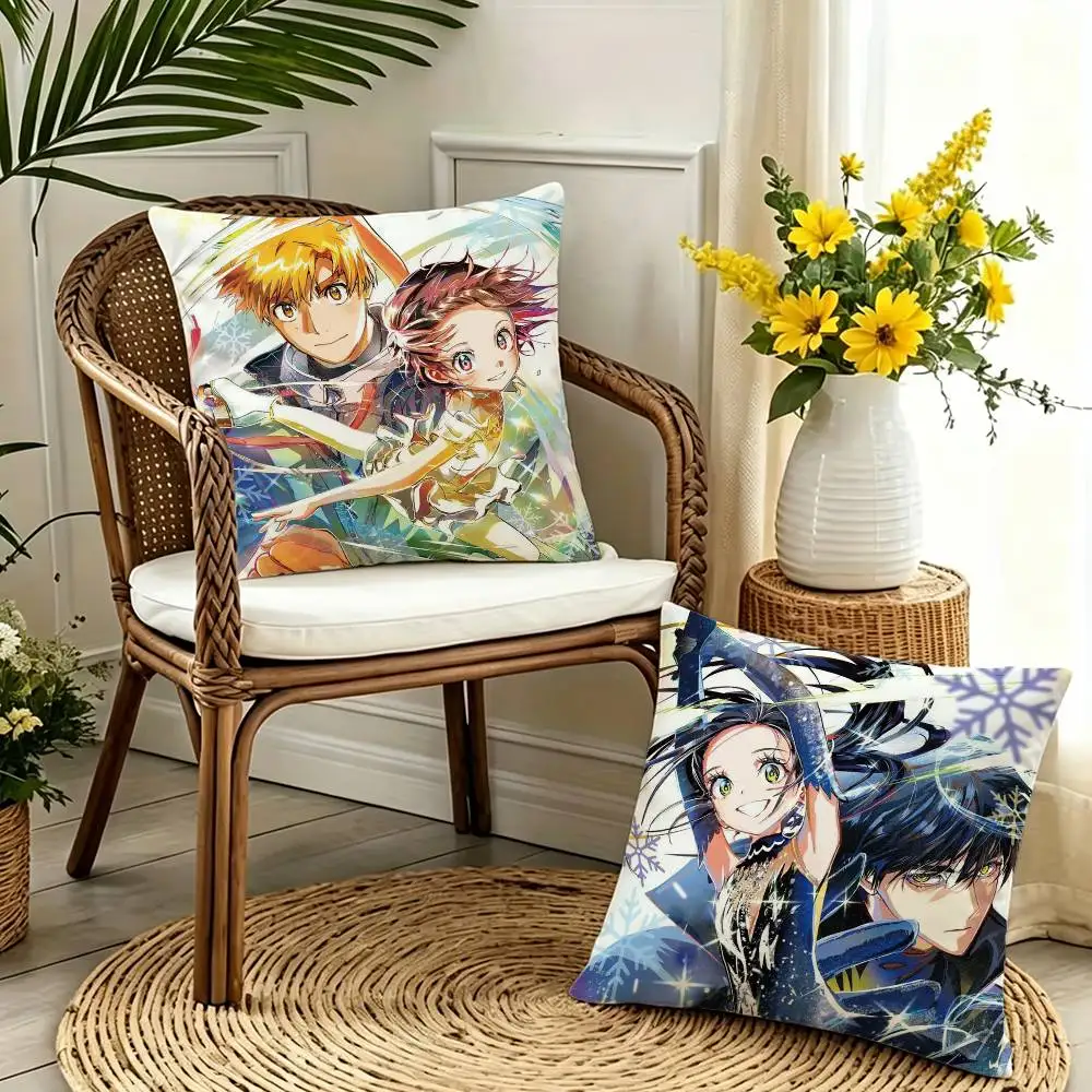 

inori & hikaru Pillow Case Pattern Printed Pillowcase For Living Room Sofa Cushion Cover