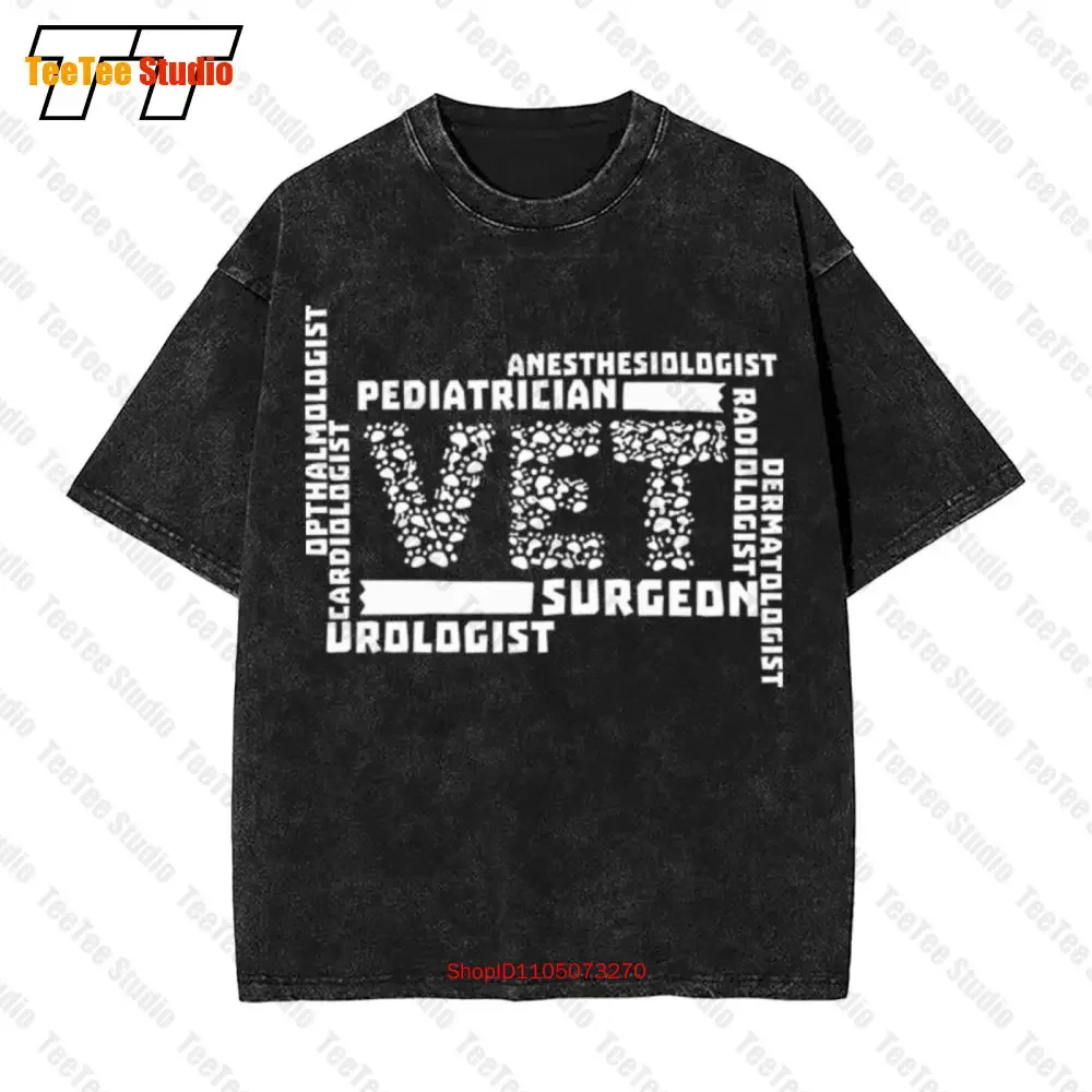 Anesthesiologist Pediatrician Vet Surgeon Urologist Vintage Oversized T-Shirt G7AI