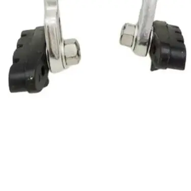Silver Black Aluminum Alloy C Type Dual Pivot Brake Caliper For Road Bike Fixed Gear Racing Bicycle Braking System Replacement
