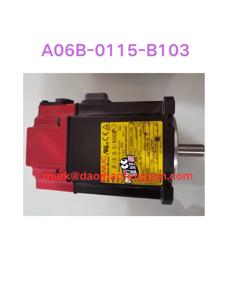 

A06B-0115-B103 Used servo motor test ok