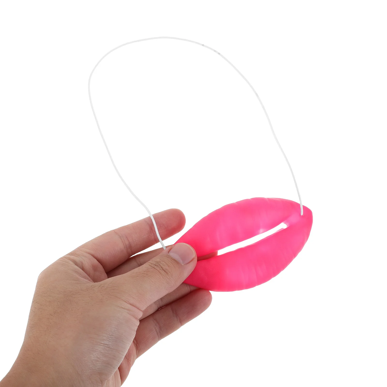 

5pcs Sausage Lip Mask Big Lips Costume Props Soft Pvc Funny Mouth Photo Booth Accessories Anime Christmas Party Clown Cosplay