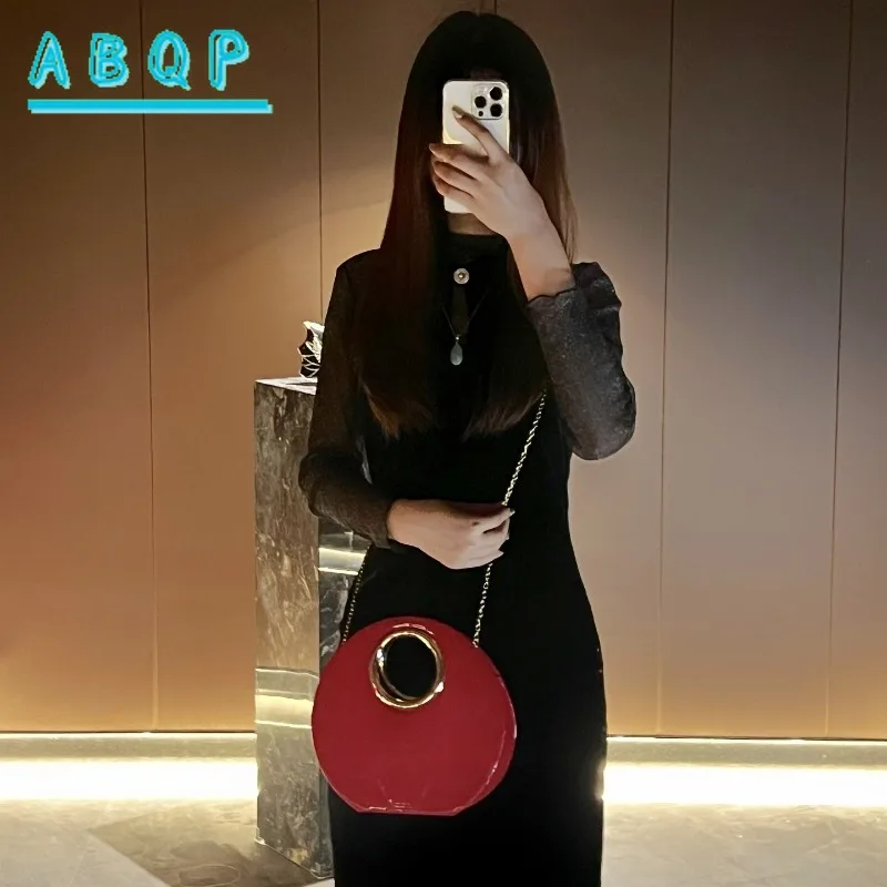Dinner Women's Bag Luxury Brand Round Dinner Party Clutch Bag Personalized Fashion Women's Shoulder Crossbody Bag High Quality 6