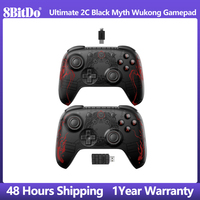 8BitDo Ultimate 2C Black Myth Wukong Controller，Wireless and Wired Gamepad with Hall Effect Joystick for Windows,Android,Steam