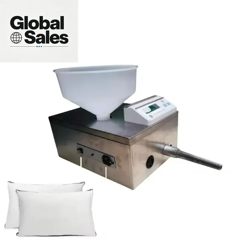 Small Automatic Polyester Fibre Opening Machine Simple Operation Goose Down Feather Pillow Filling Machine
