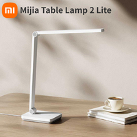 Xiaomi Mijia Table Lamp 2 Lite 220V Eye Protection 3rd Gear Dimming Ra90 High Color Rendering Table Light Night Lamp Bedside