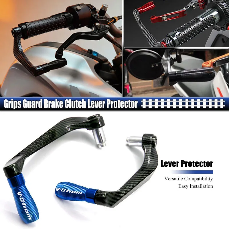 Fit For V-Strom 250 650 1000 1050 XT V Strom VStrom 800DE DL650 Motorcycle Handlebar Guard Brake Clutch Levers Guard Protector