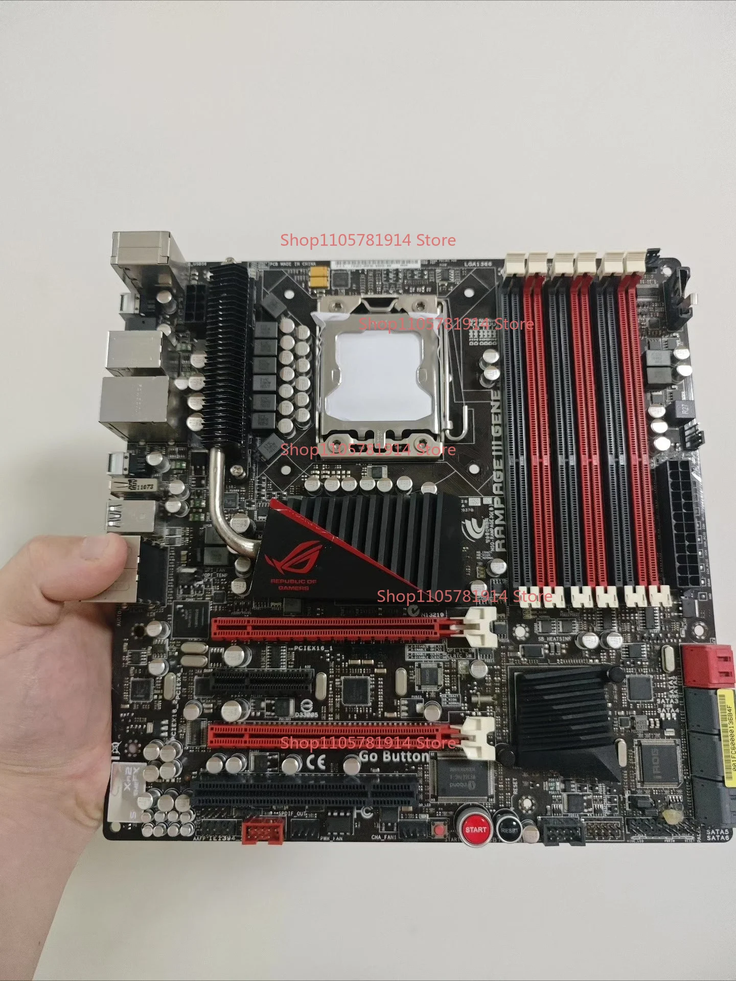 For ASUS Rampage III Gene X58 Game Main Board Support Core I7-980X Processor