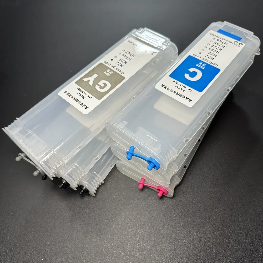 

For HP 72 Refill Ink Cartridge with ARC Chip for HP Designjet T610 T620 T770 T790 T1100 T 1120 T1200 T1300 T2300 printer 280ML