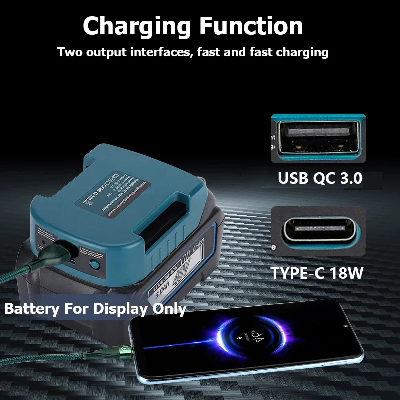 USB ポータブルパワーバンク充電器アダプターサポート Ty - Outdoor Usb Power Adapter のレビューと価格