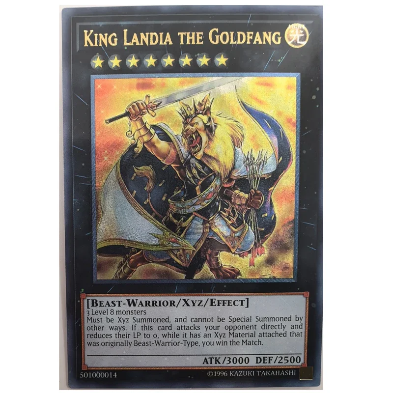 Yu Gi Oh King Landia the Goldfang Japanese 50100014 Toys Hobbies Hobby Collectibles Game Collection Anime Cards