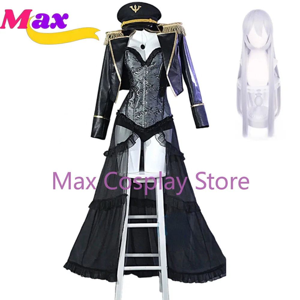 

Max Anime Marin Kitagawa Military Uniform Black Lobelia Cosplay Marin Kitagawa Costume with Cosplay Wig GY