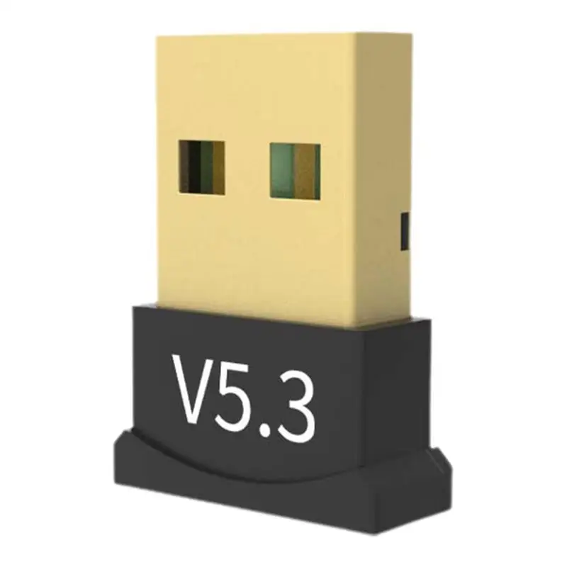 Bluetooth 5.3ワイヤレスアダプター,PC,ラップトップ,イヤホン,ミニ送信機,USB用の音楽受信機