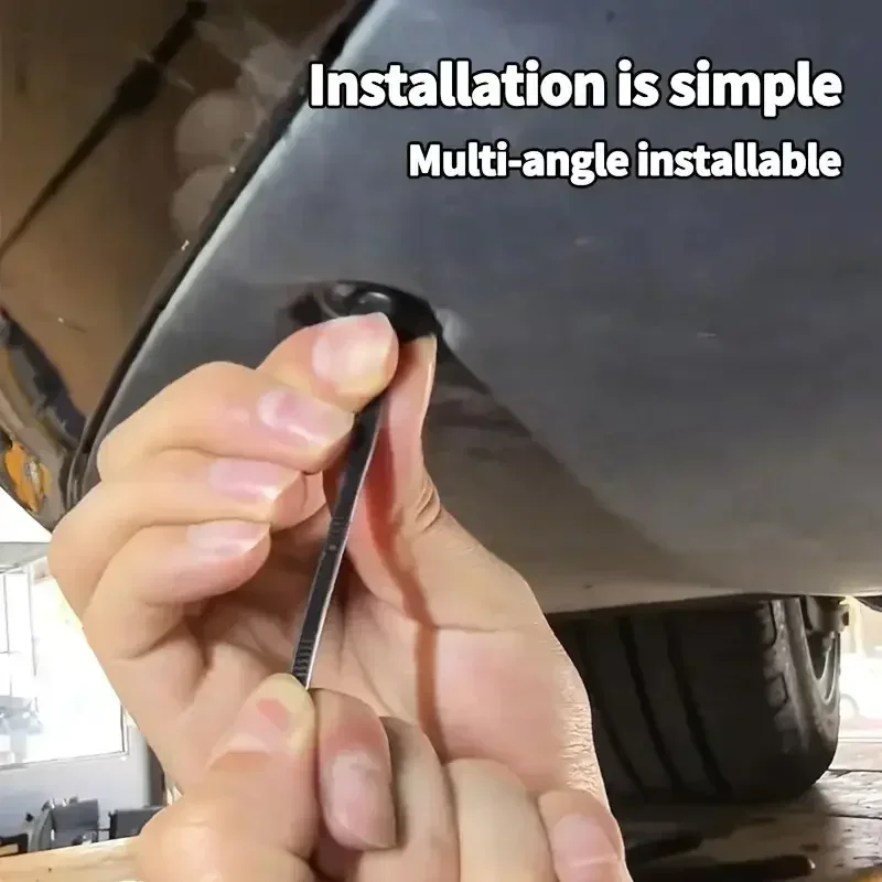 5-200pcs Cable Ties Buckle Auto Fastener Screw Replacement Clip Car Fenders Trunk Engine Guard Panel Wire Management Tools