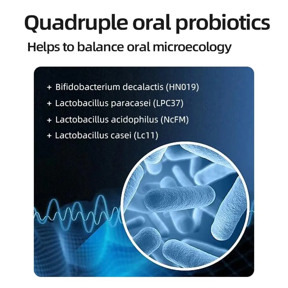 Dentifrice probiotique 120g Sp-4 éclaircissant blanchissant dent gencives haleine bouche fraîche dents santé livres protéger soins dent K1E0