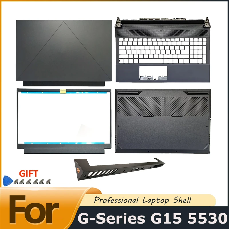 Replacement part for the Screen Back Cover Screen Bezel Palmrest Bottom New Laptop For G-Series G15 5530 5535