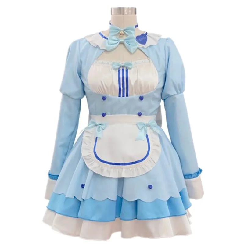 

Chocola/Vanilla Cosplay NEKOPARA Maid Dress Halloween Costumes Anime Chocola Maid Outfit Cosplay Perfect Custom for You !